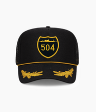 Load image into Gallery viewer, "504 GOLD LEAF" TRUCKER
