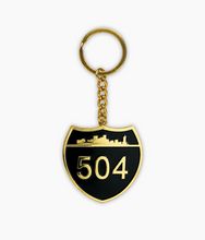 Load image into Gallery viewer, 504 SHIELD KEY CHAIN
