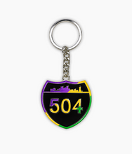 Load image into Gallery viewer, 504 SHIELD KEY CHAIN

