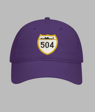 Load image into Gallery viewer, PURPLE DAD HAT
