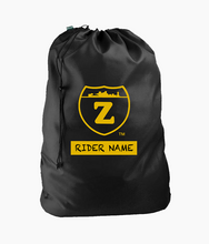 Load image into Gallery viewer, "Z" MARDI GRAS RIDER THROW BAG
