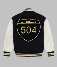 Load image into Gallery viewer, 504 VARSITY JACKET *LUX EDITION*
