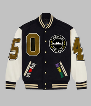 Load image into Gallery viewer, 504 VARSITY JACKET *LUX EDITION*
