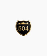 Load image into Gallery viewer, 504 SHIELD LAPEL PIN
