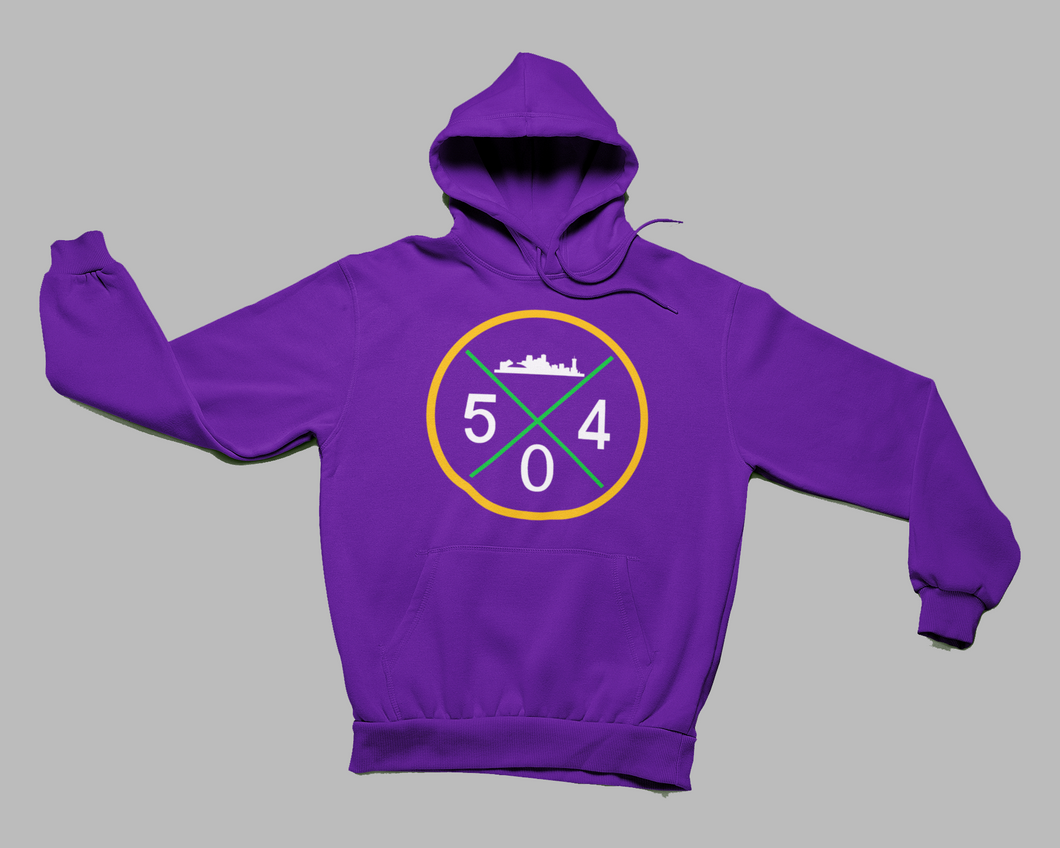 WELCOME HOME 'MARDI' HOODIE - PURPLE