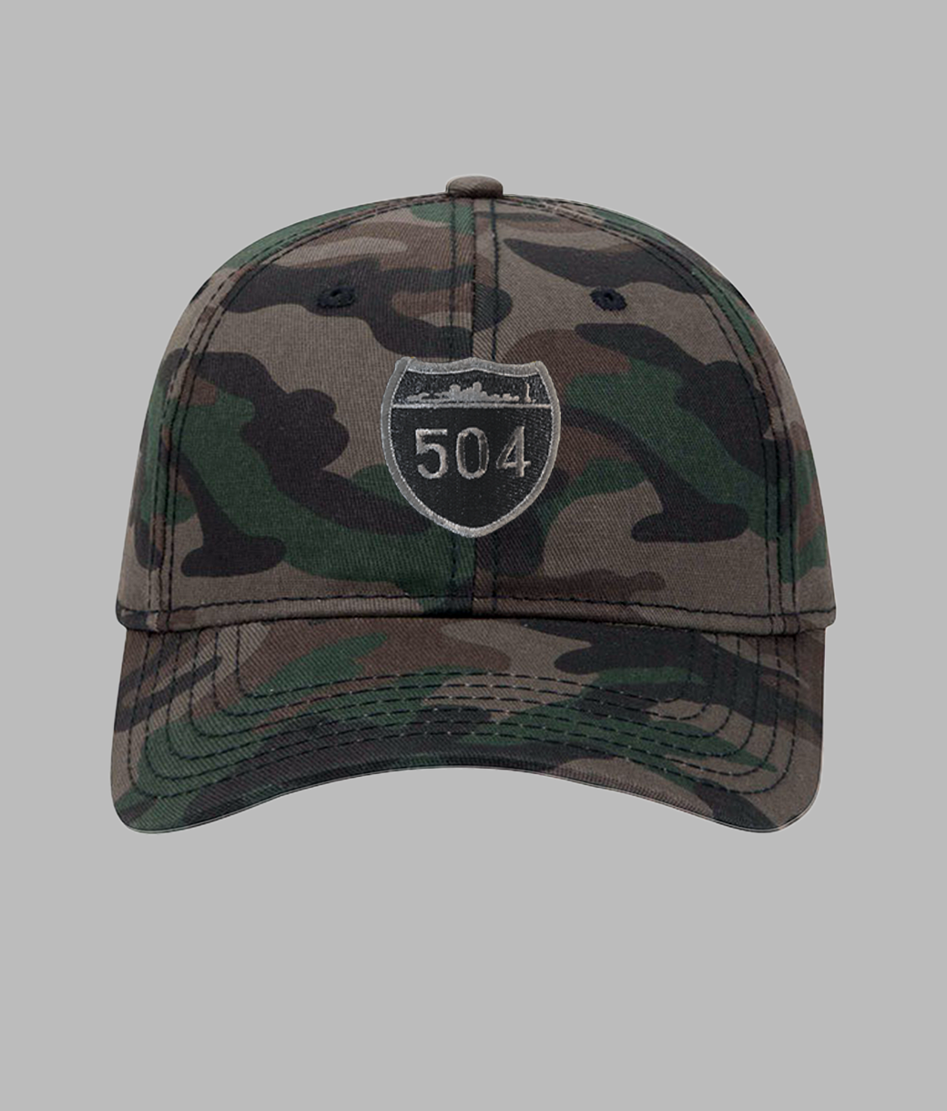 CAMO DAD HAT